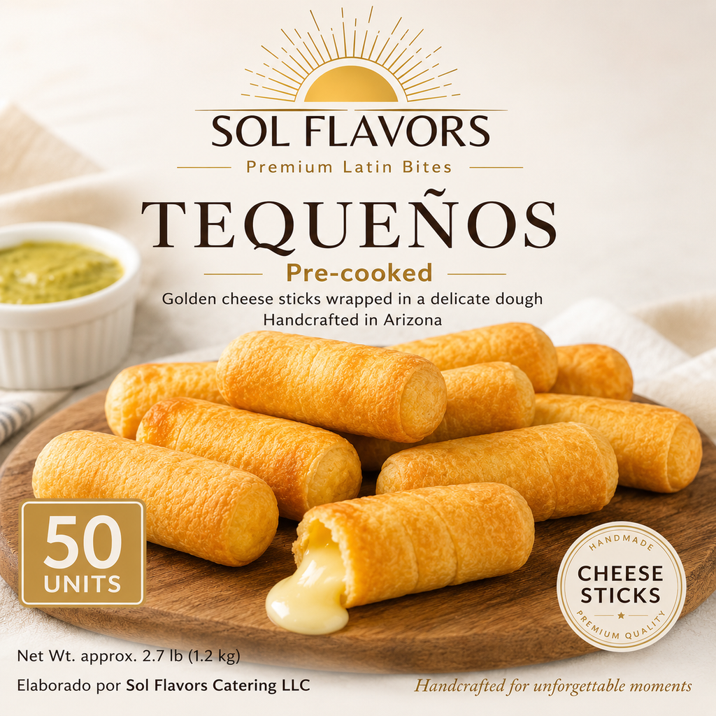 Tequeños de Queso – Pre-Cooked (50 Count)